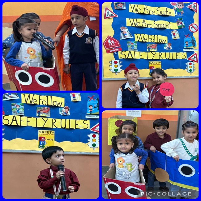 Special assembly on Safety Rules by Pre school Capella